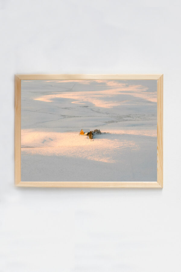 La cabane sous la neige