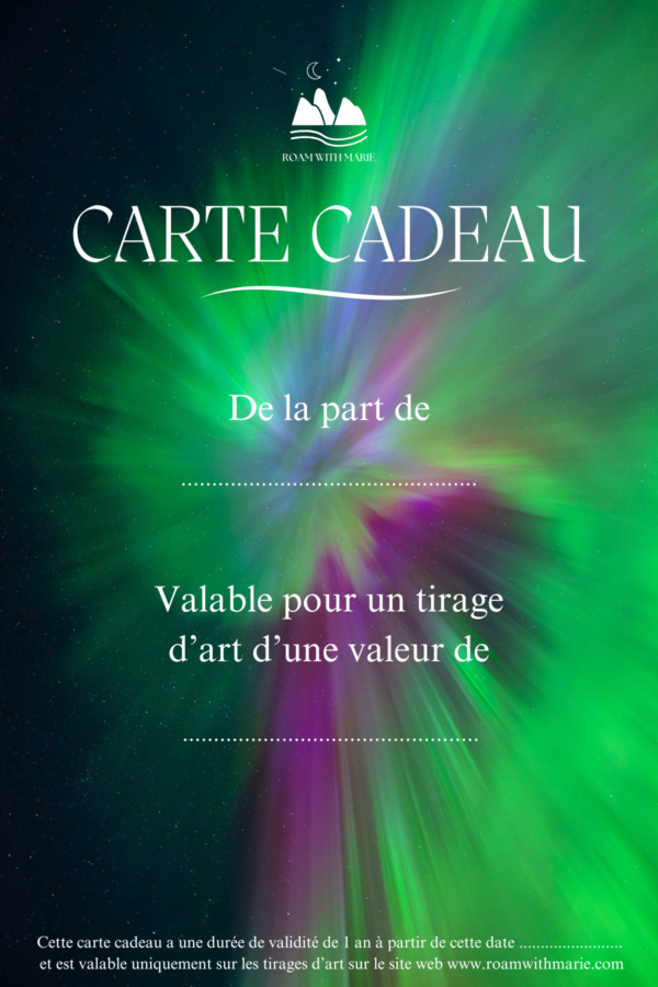 Carte cadeau