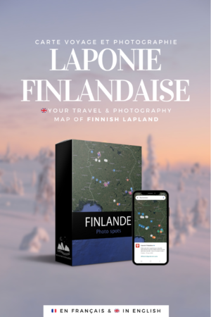 Carte Laponie Finlandaise