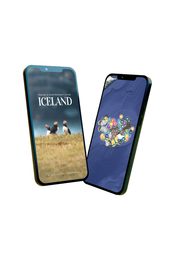 Iceland photography map to help you plan your trip to Iceland