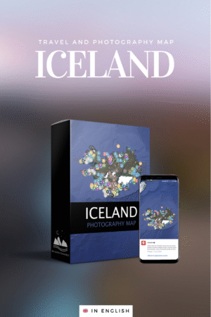 Iceland photography map