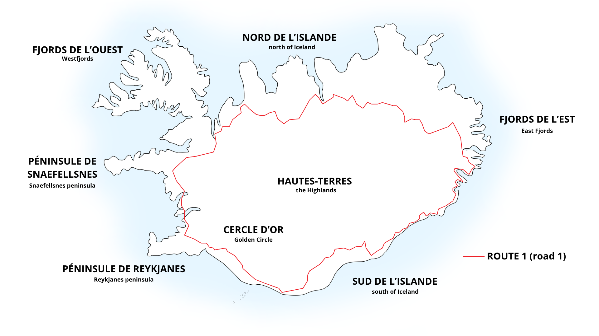 Route circulaire d'Islande en été, road trip avec la Ring Road et paysages volcaniques