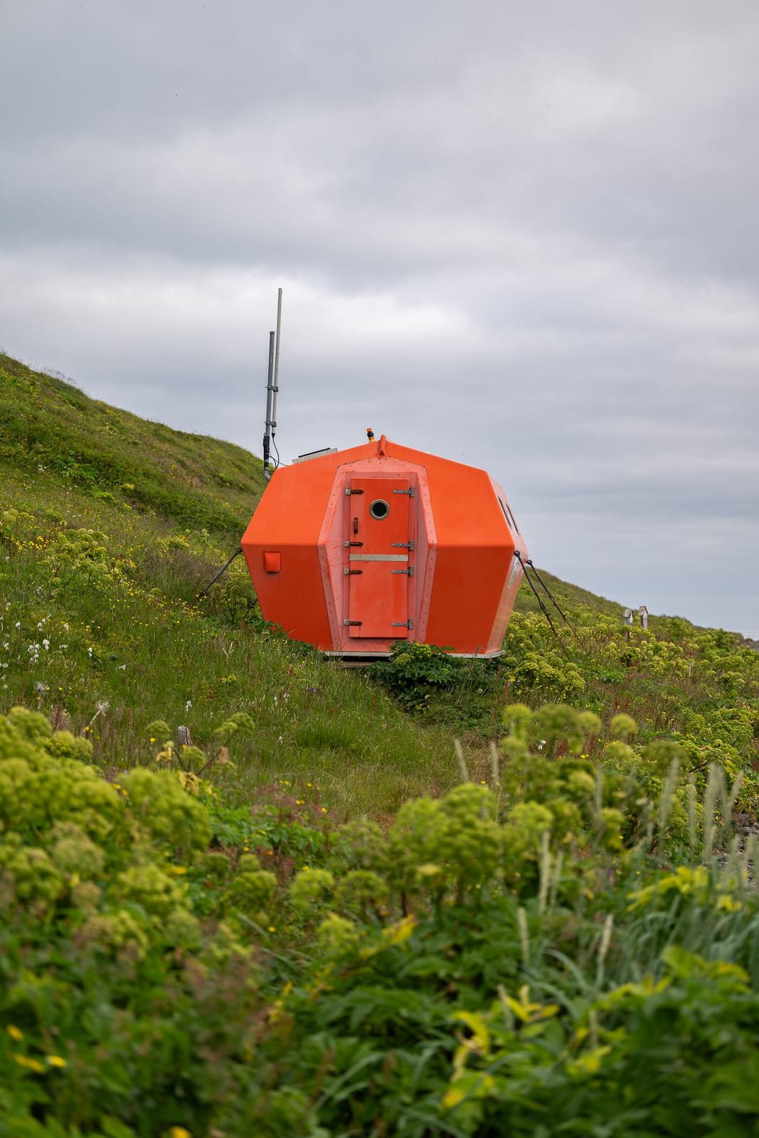 Refuge d'urgence situé à Hornivk sur la péninsule de Hornstrandir en Islande