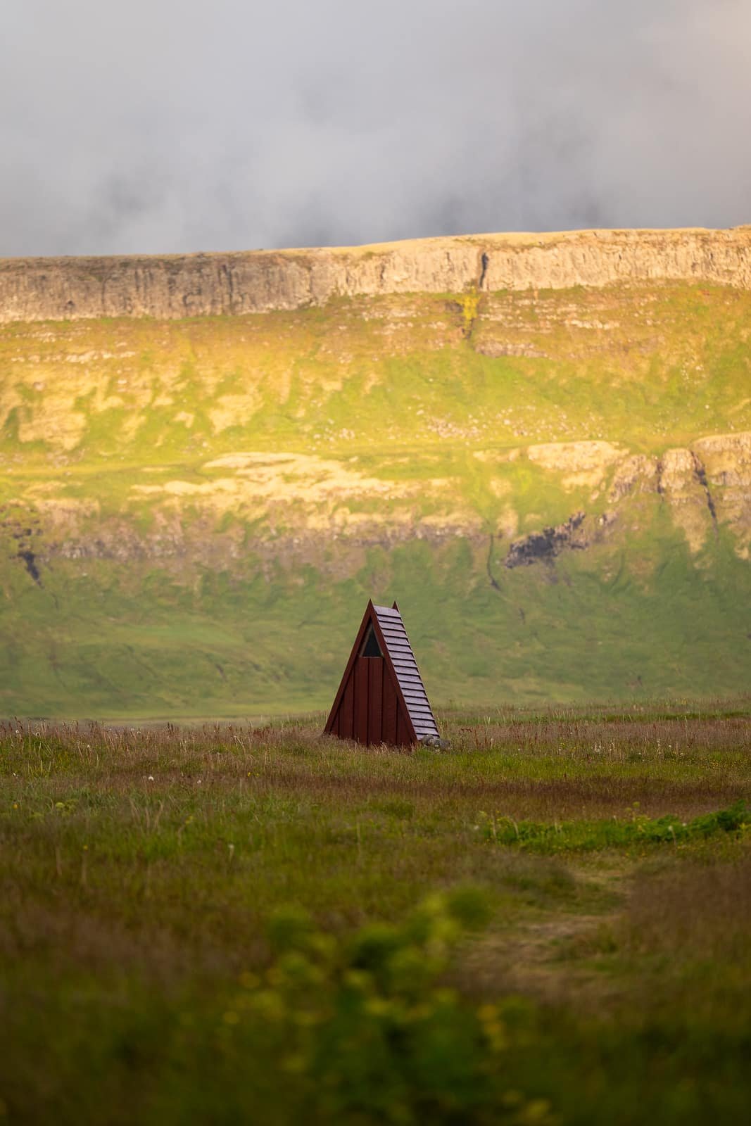 Il y a des toilettes sèches à Hornstrandir en Islande